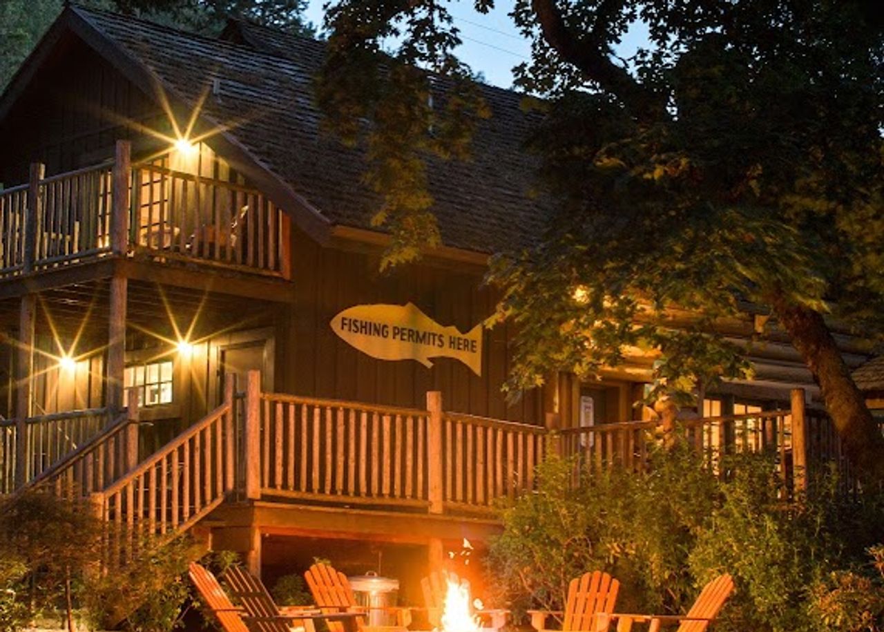 Photo of Weasku Inn - Outdoor seating area, firepit