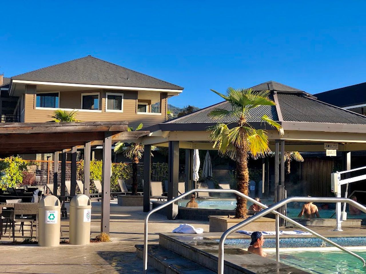 Photo of Calistoga Spa Hot Springs - Outdoor pool, sun deck