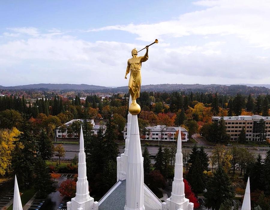 Portland Oregon Temple near Tigard