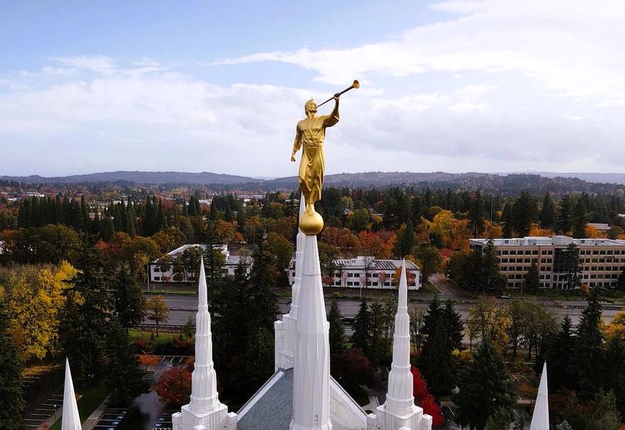 Portland Oregon Temple near Tigard