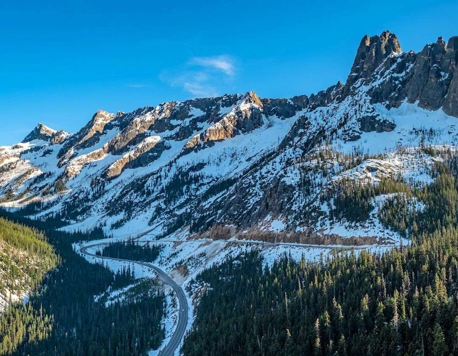 Washington Pass, North Cascade National Park near Winthrop, WA, USA