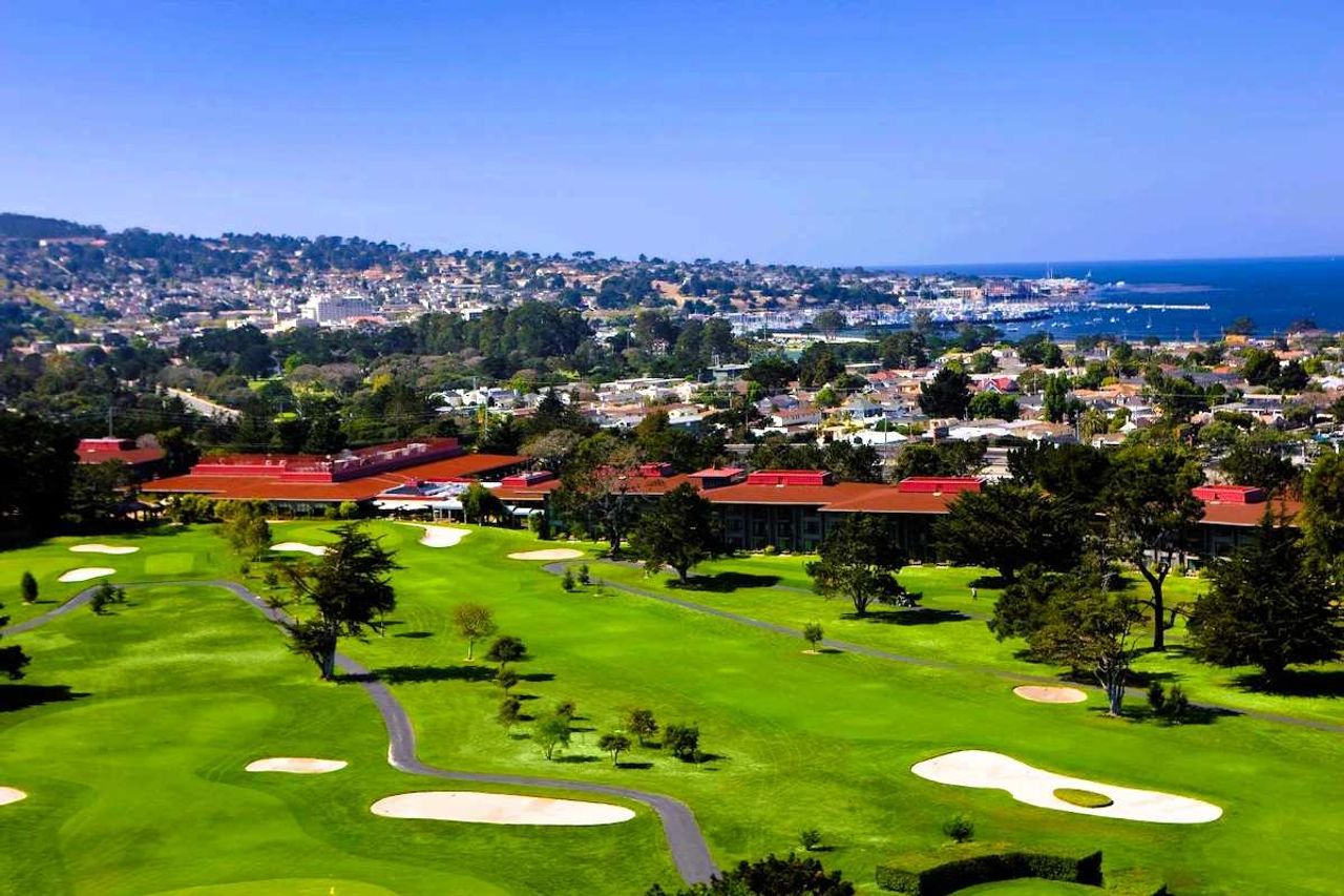 Photo of Hyatt Regency Monterey Hotel and Spa on Del Monte Golf Course - Aerial view of Del Monte Golf Course