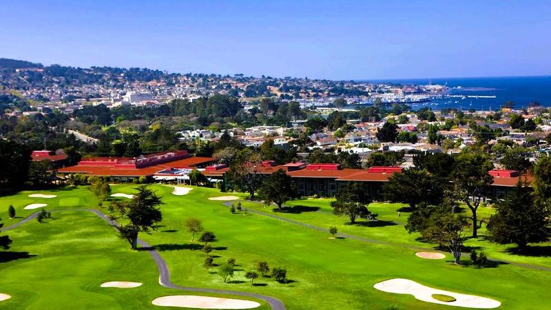 Photo of Hyatt Regency Monterey Hotel and Spa on Del Monte Golf Course - Aerial view of Del Monte Golf Course