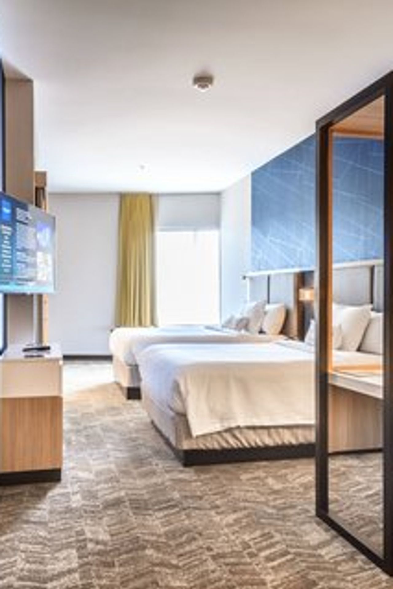 Photo of SpringHill Suites by Marriott The Dunes On Monterey Bay - Room, 2 Queen Beds, Work desc, Flat TV
