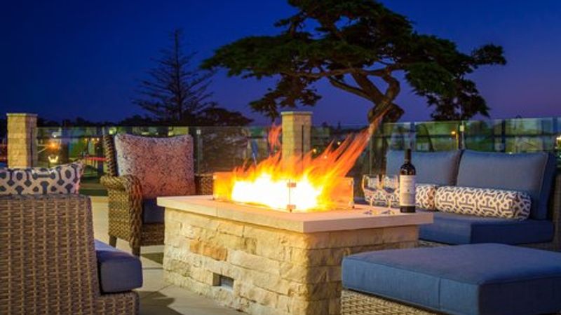 Photo of SpringHill Suites by Marriott The Dunes On Monterey Bay - Outdoor Seating Area, Firepit
