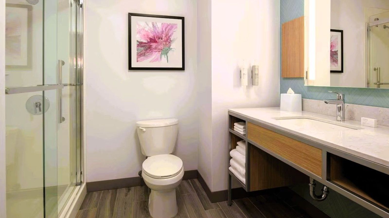 Hilton Garden Inn Tacoma Downtown - Bathroom