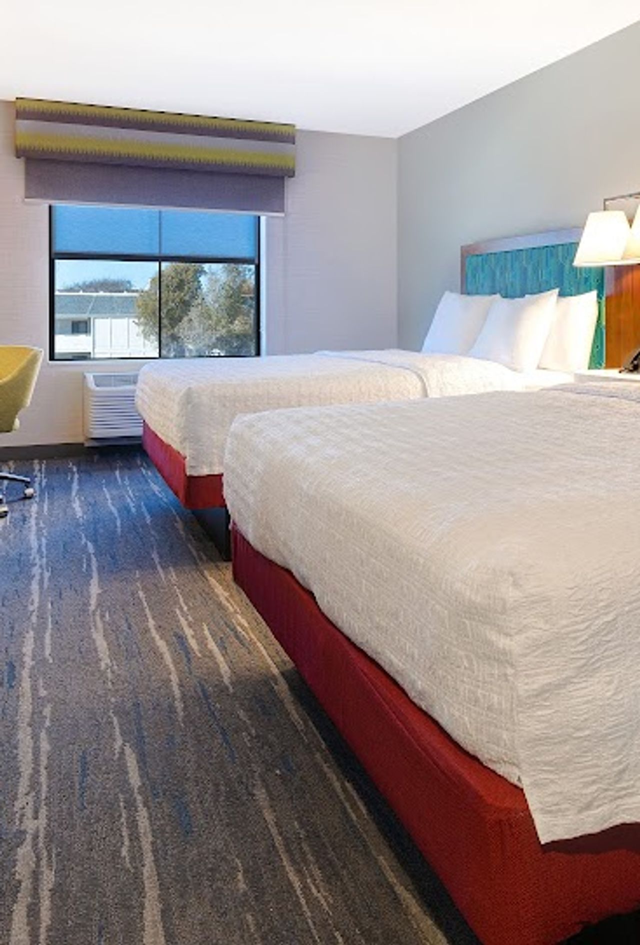 Photo of Hampton Inn & Suites Marina - Room, 2 Queen Beds, Work Desk, Flat TV
