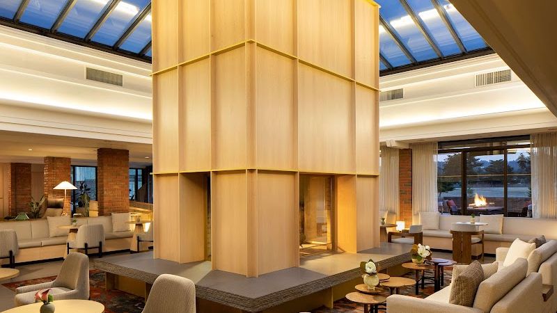 Photo of Hyatt Regency Monterey Hotel and Spa on Del Monte Golf Course - Lobby, Fireplace