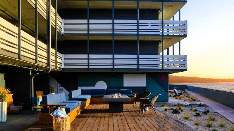 Photo of Monterey Beach Hotel, a Tribute Portfolio Hotel - Outdoor Seating Area and Firepit