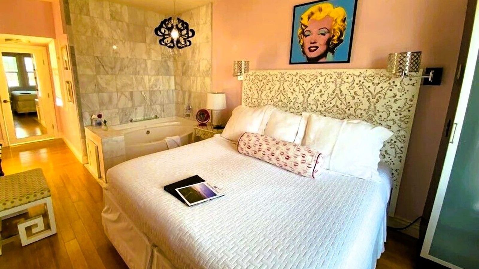 Photo of Hotel 1110 - Norma Jean Honeymoon Suite, Private In-room Jetted Tub