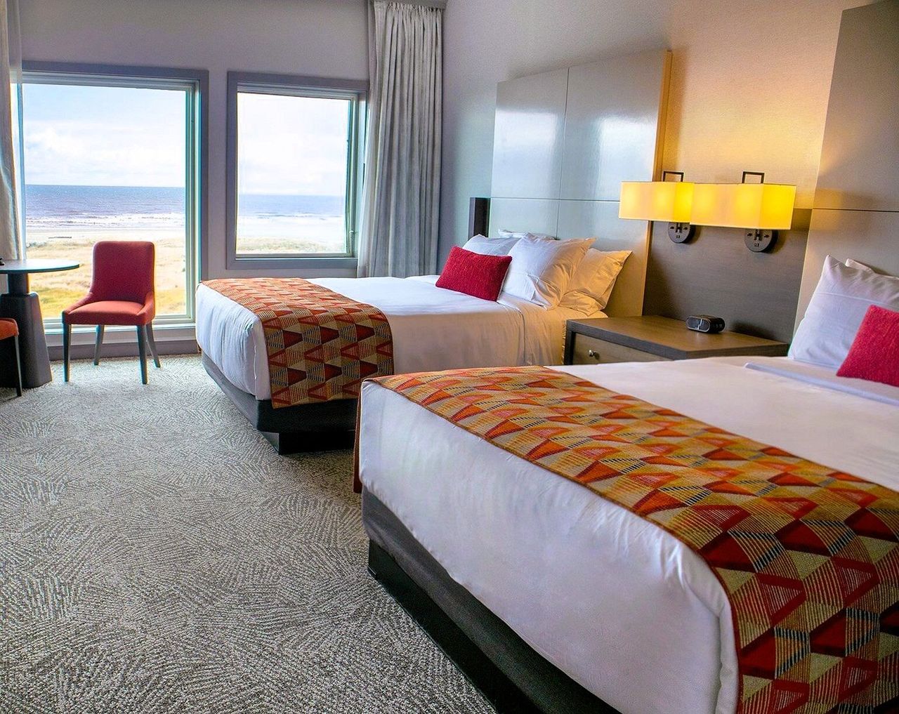 Quinault Beach Resort and Casino - Double Queen Ocean View ROOM, 2 Queen Beds
