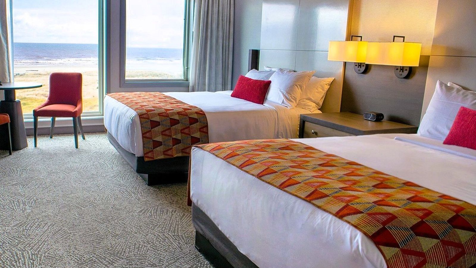 Quinault Beach Resort and Casino - Double Queen Ocean View ROOM, 2 Queen Beds