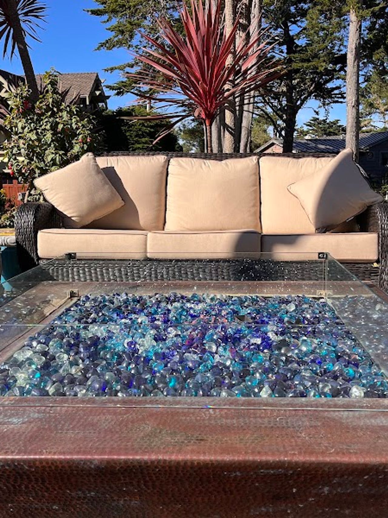 Photo of Sunset Inn - Outdoor seating area, firepit