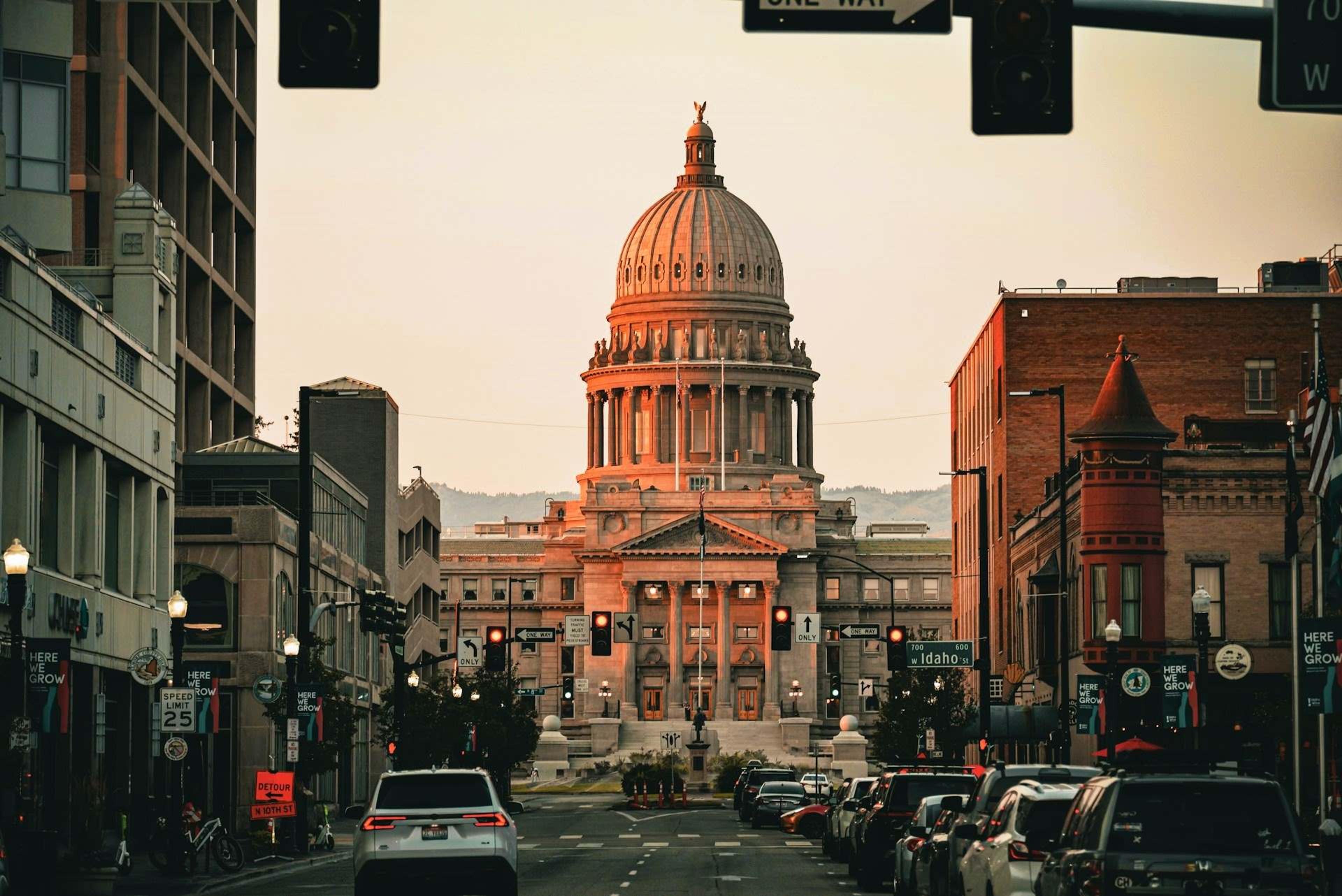 Downtown Boise, Idaho, USA