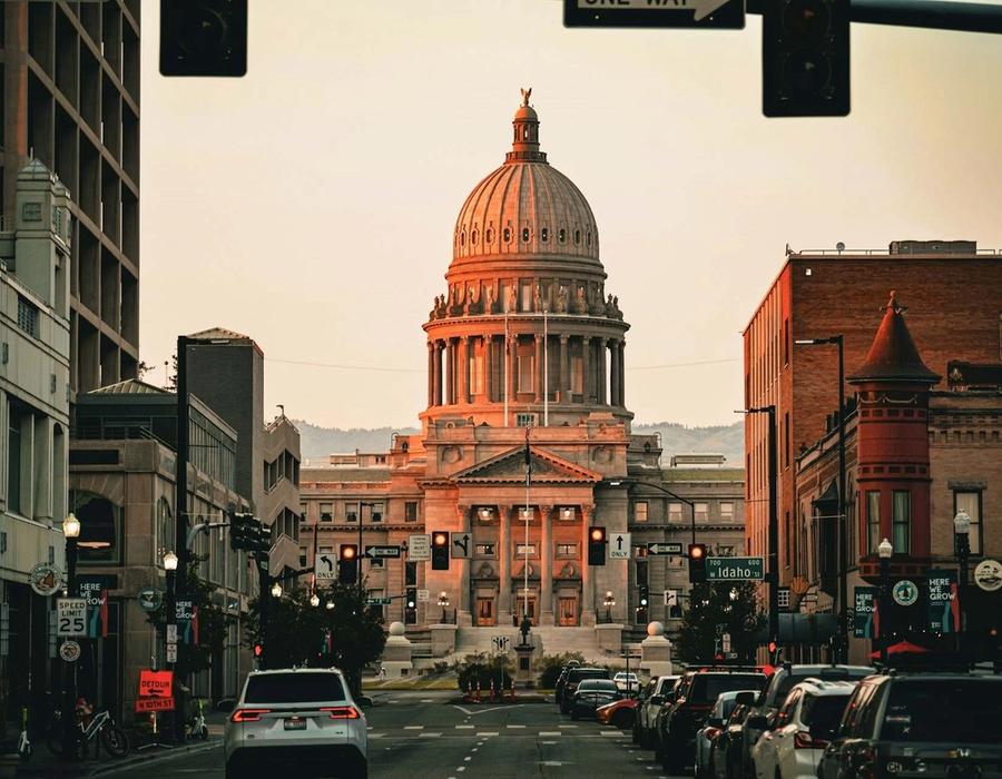 Downtown Boise, Idaho, USA