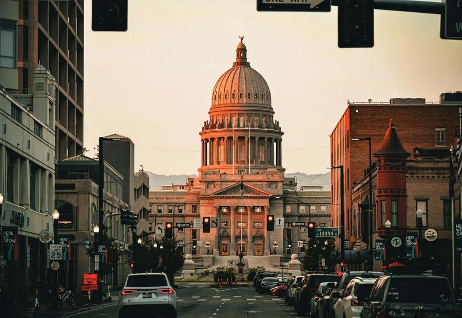 Downtown Boise, Idaho, USA