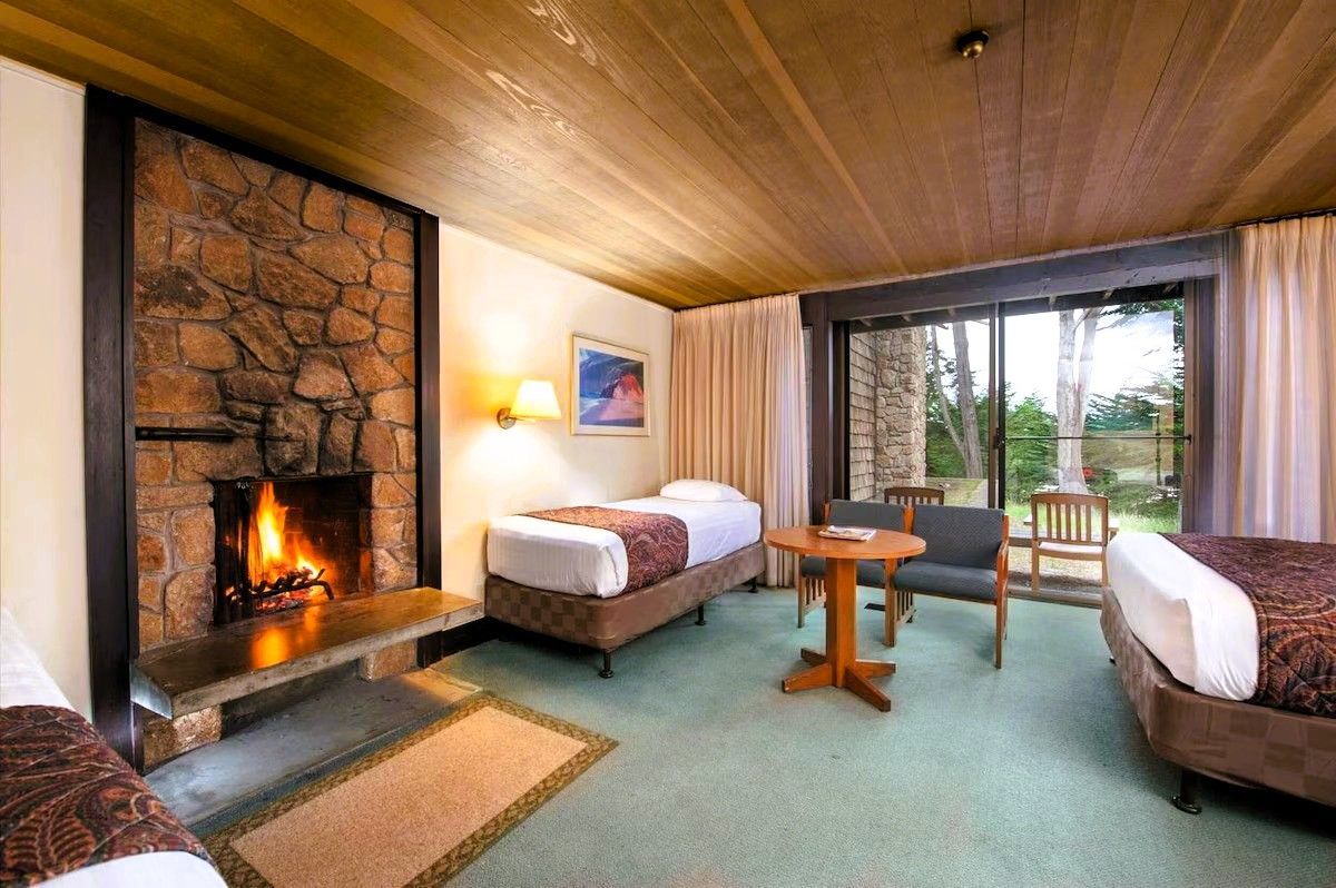 Photo of Asilomar Hotel and Conference Grounds -  Standard Room with Queen bed & 2 standard beds