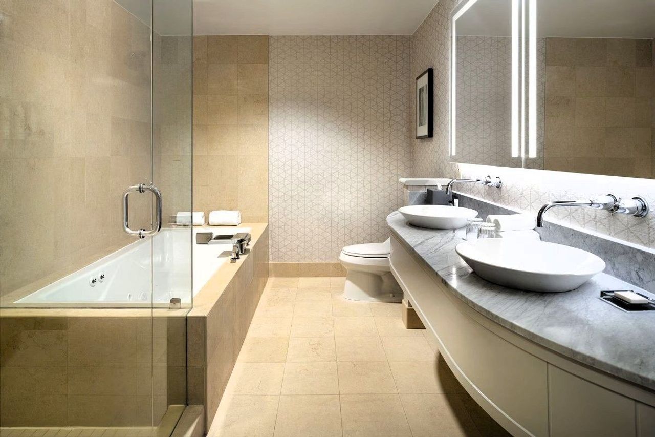 San Jose Marriott - Bathroom, Jetted Tub