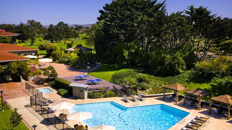 Photo of Hyatt Regency Monterey Hotel and Spa on Del Monte Golf Course - Outdoor pools, hot tub, sun loungers, table tennis boards