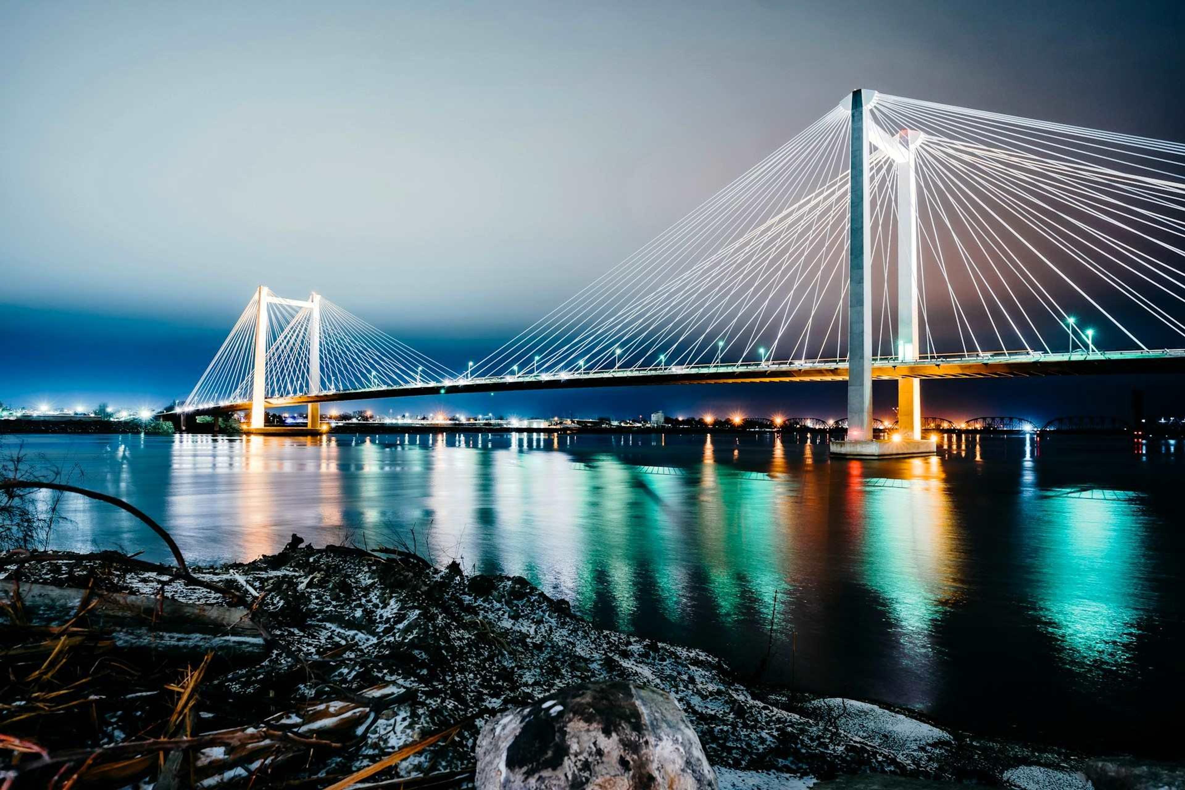 Ed Hendler Bridge (Intercity Bridge) in Kennewick, Washington, United States