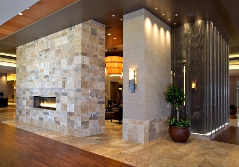 Photo of Northern Quest Resort & Casino - Lobby, Fireplace