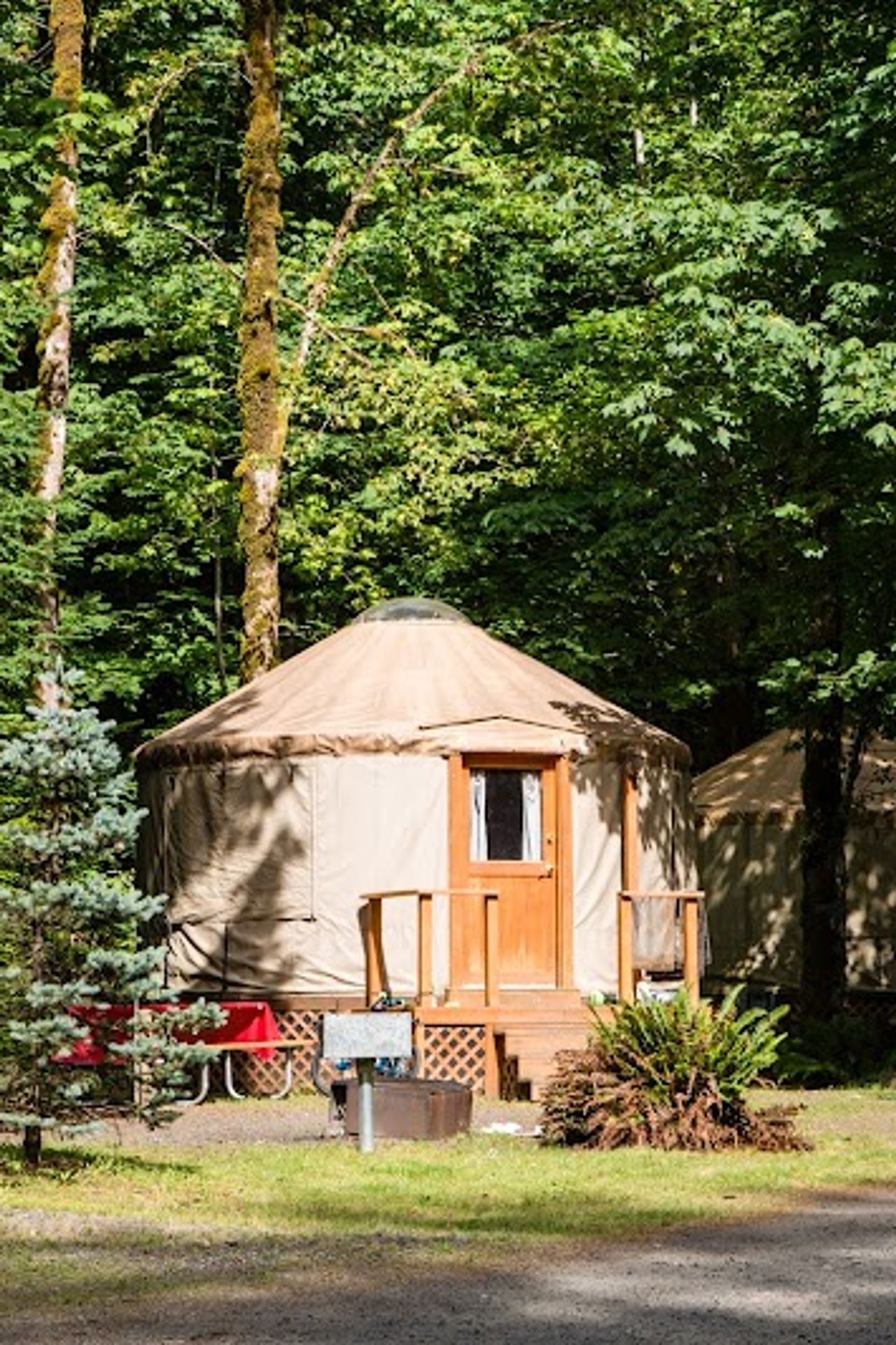 Photo of Mt Hood Village RV Resort - Yurt - 16' Premium (Sleeps 5/Pet Friendly)