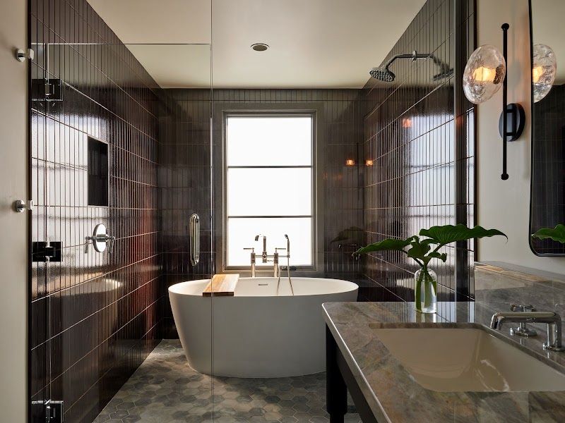 Photo of Kimpton Mirador Pacific Grove Monterey - Presidential Suite Spa Bathroom with Deep Soaking Tub