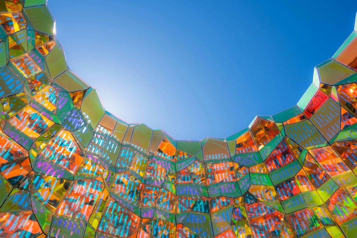 The Halo pavilion at Google's Mountain View headquarters