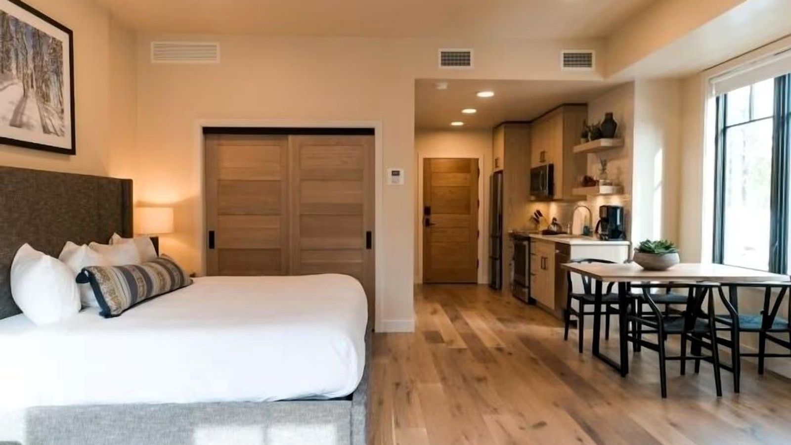 Tamarack Resort - Village Studio, 1 King Bed with Sofa bed, Private kitchen