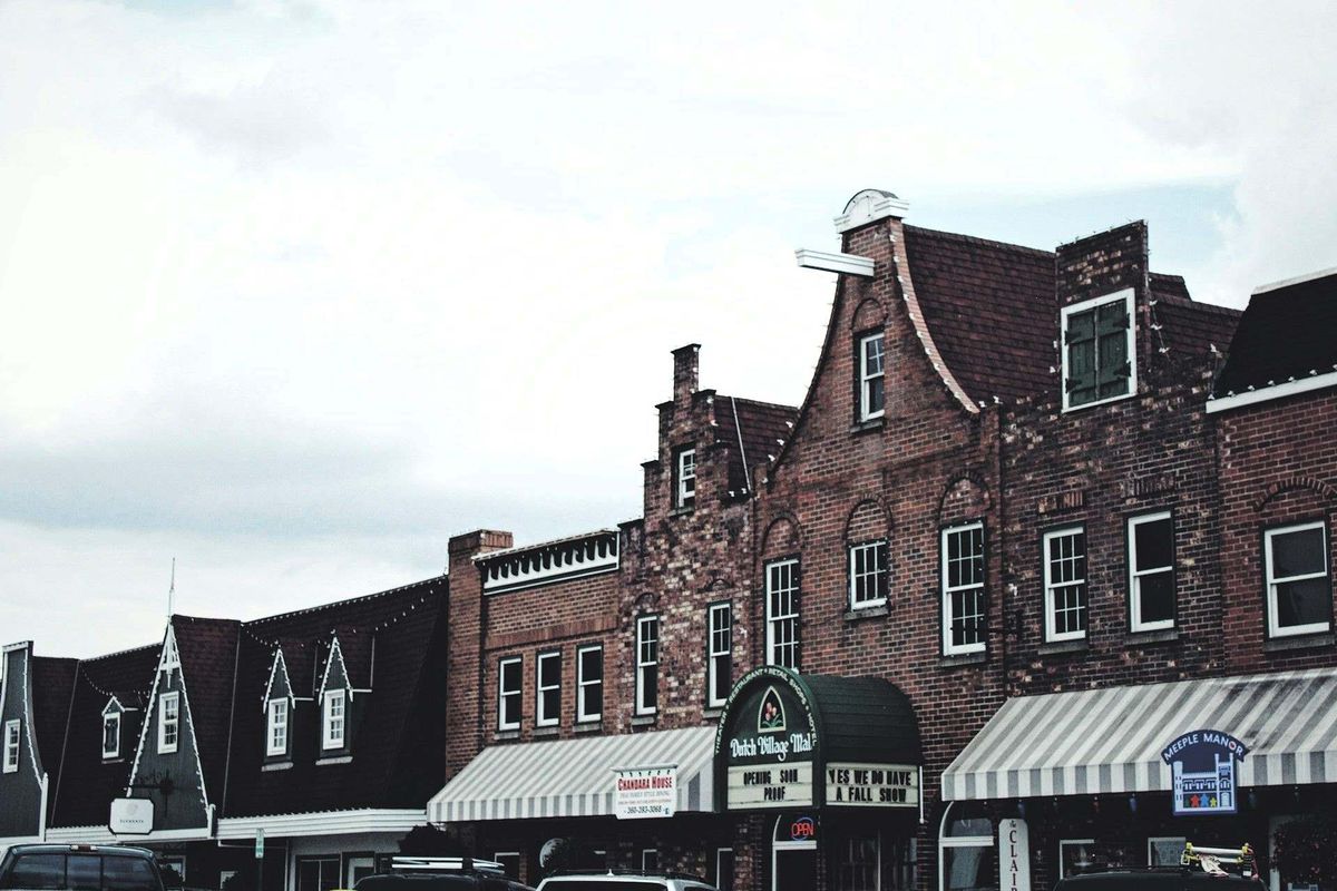 Dutch-inspired architecture of Lynden, Washington