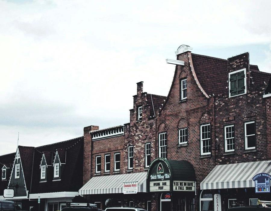 Dutch-inspired architecture of Lynden, Washington
