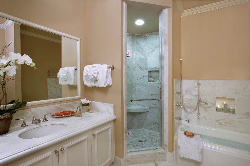 Photo of Spindrift Inn - Deluxe Ocean View Suite With Balcony Bathroom