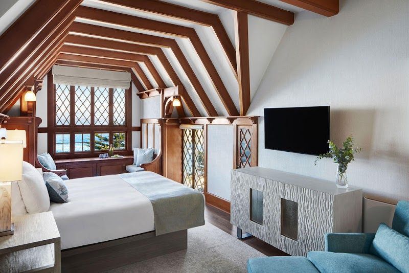 Photo of Green Gables Inn, A Four Sisters Inn - The Chapel Room, King Bed, Ocean Views, Charming Window Seat