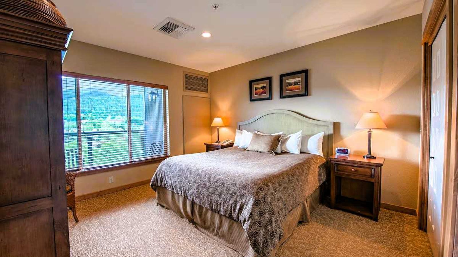 Silver Mountain Resort - 1 Bedroom condo, Bedroom
