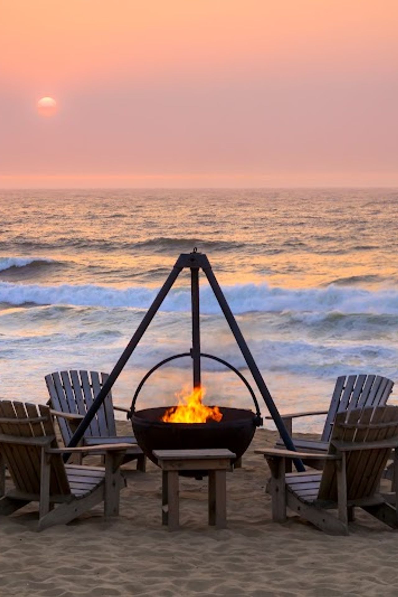 Photo of The Sanctuary Beach Resort - Private bonfires on the beach