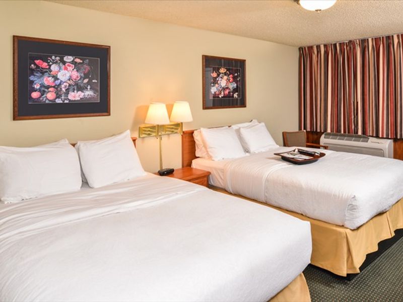 Photo of Courtesy Inn Eugene - Room, 2 Queen beds