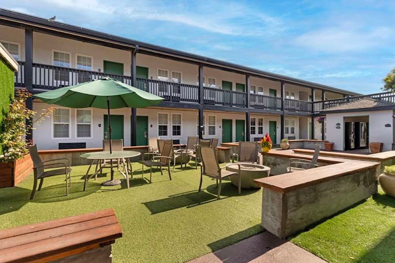 Photo of Best Western Marina State Beach - Outdoor Seating Area, Firepit