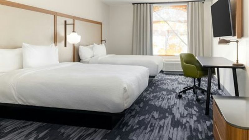 Photo of Fairfield by Marriott Inn & Suites Spokane Airport - Room, 2 Queen beds