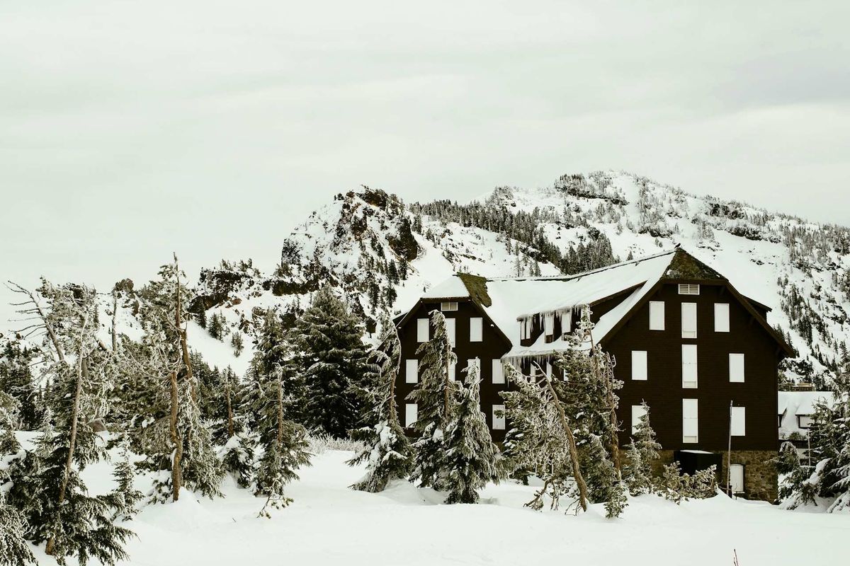 Winter in Medford, Oregon, USA