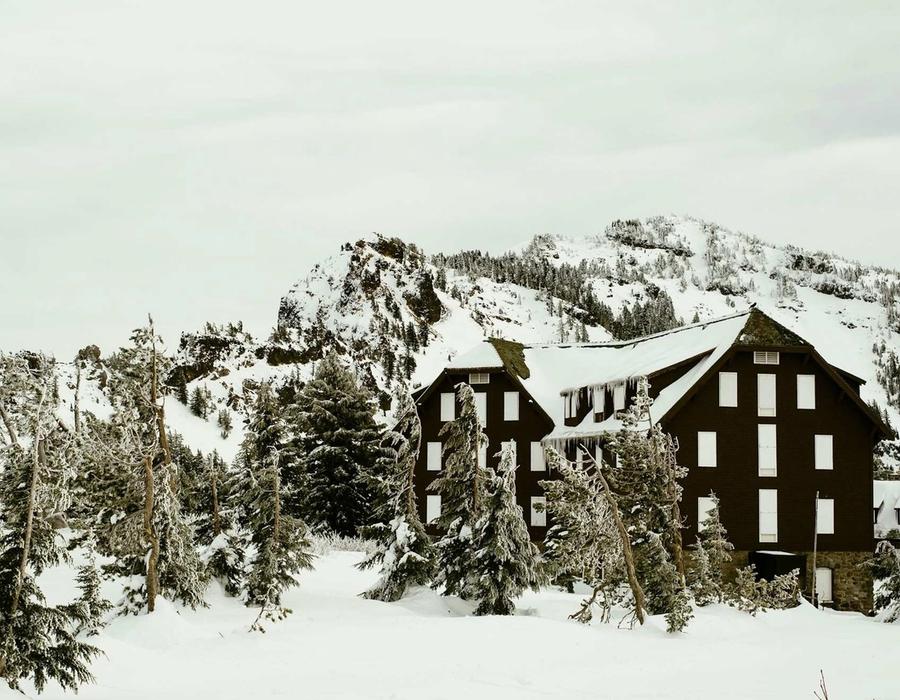 Winter in Medford, Oregon, USA