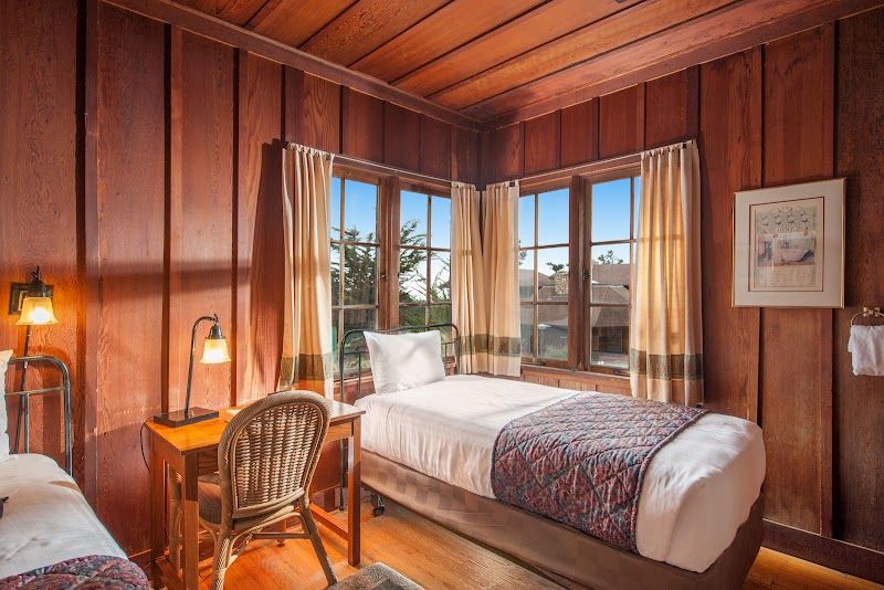 Photo of Asilomar Hotel and Conference Grounds - Historic Room with hardwood floors and beautiful rustic California furnishings