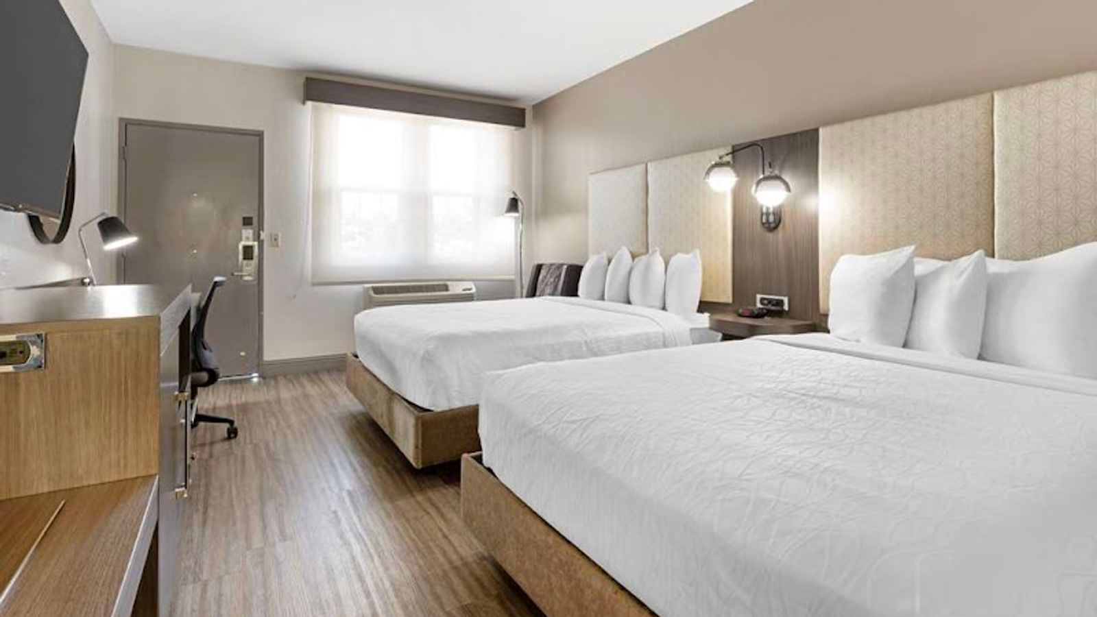 Photo of Best Western Marina State Beach - Room, 2 Queen Beds, Work Desk, Flat TV