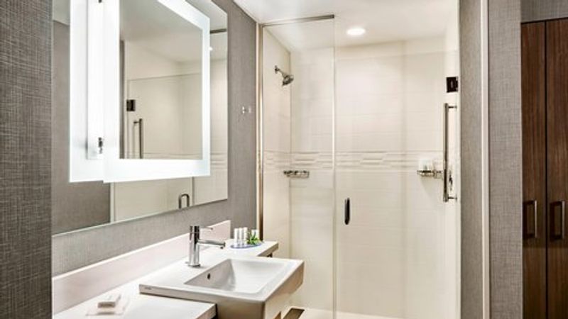 Photo of SpringHill Suites Turlock - Bathroom, Walk-in Showers