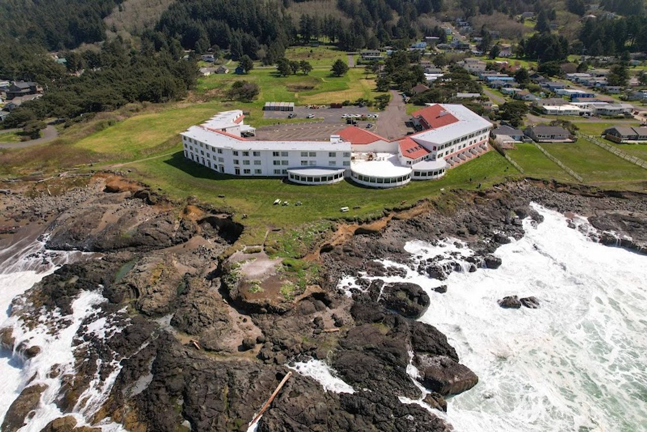 Photo of Adobe Resort, Yachats - Aerial View