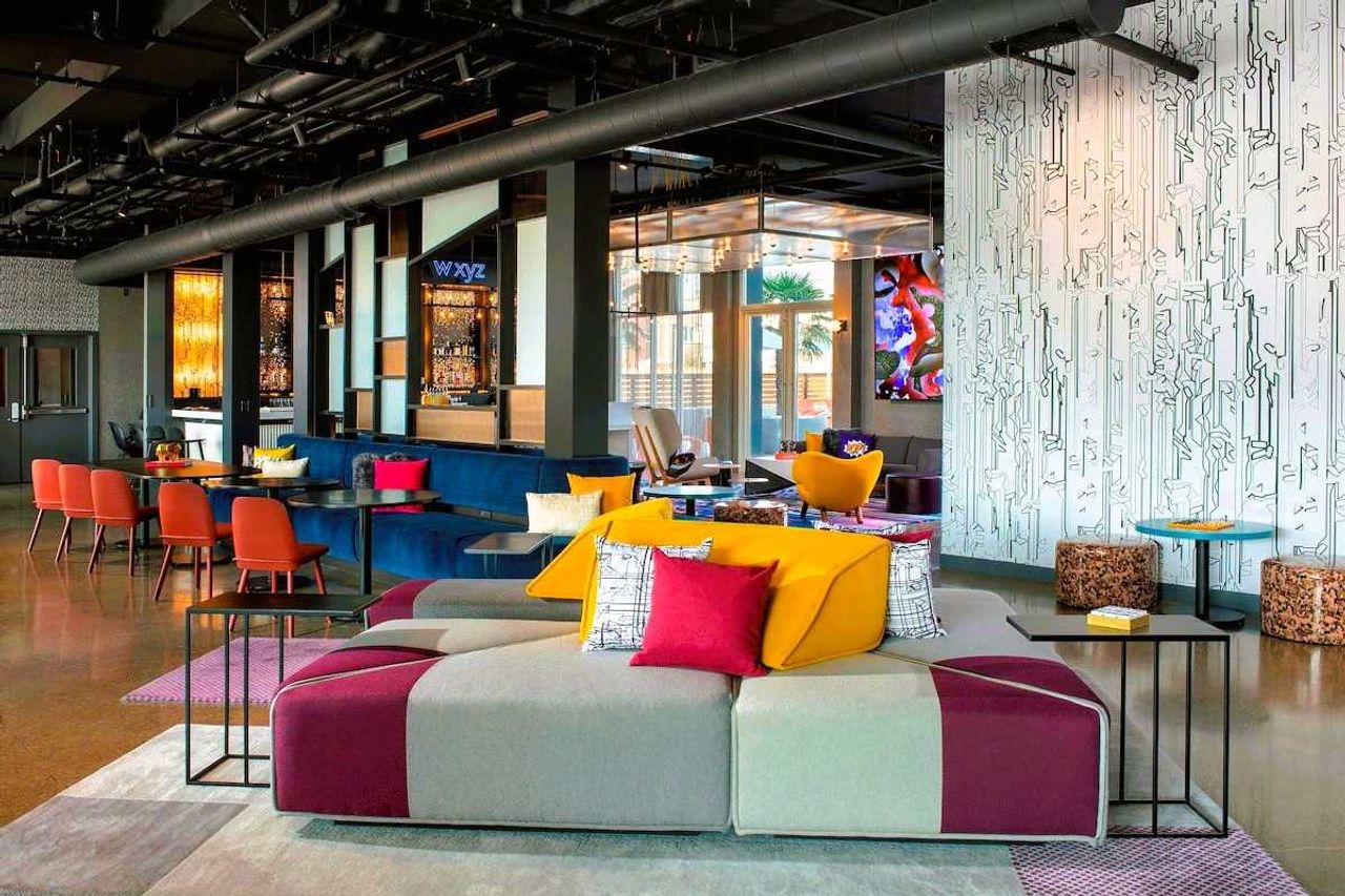 Aloft Sacramento Airport Natomas - Lobby lounge