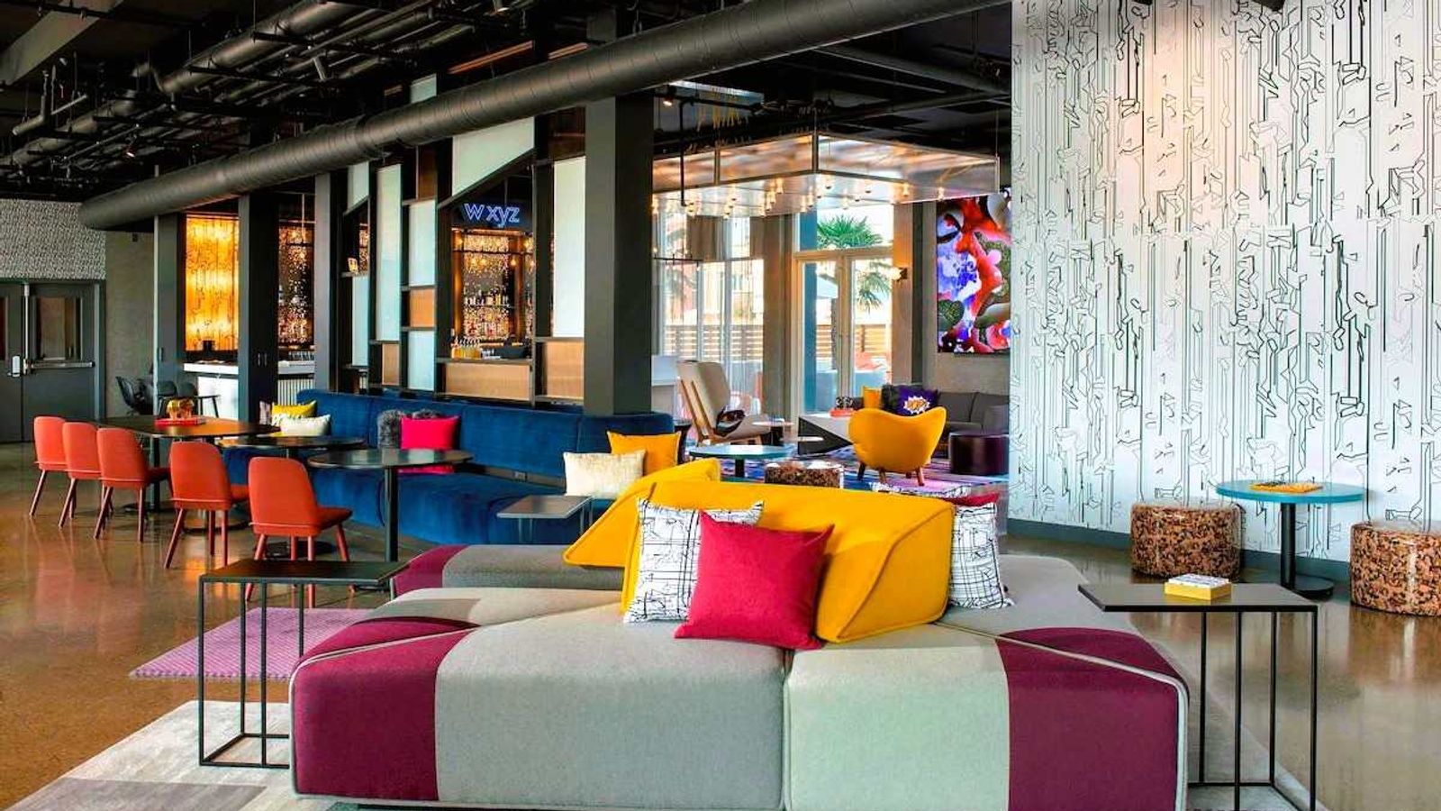 Aloft Sacramento Airport Natomas - Lobby lounge