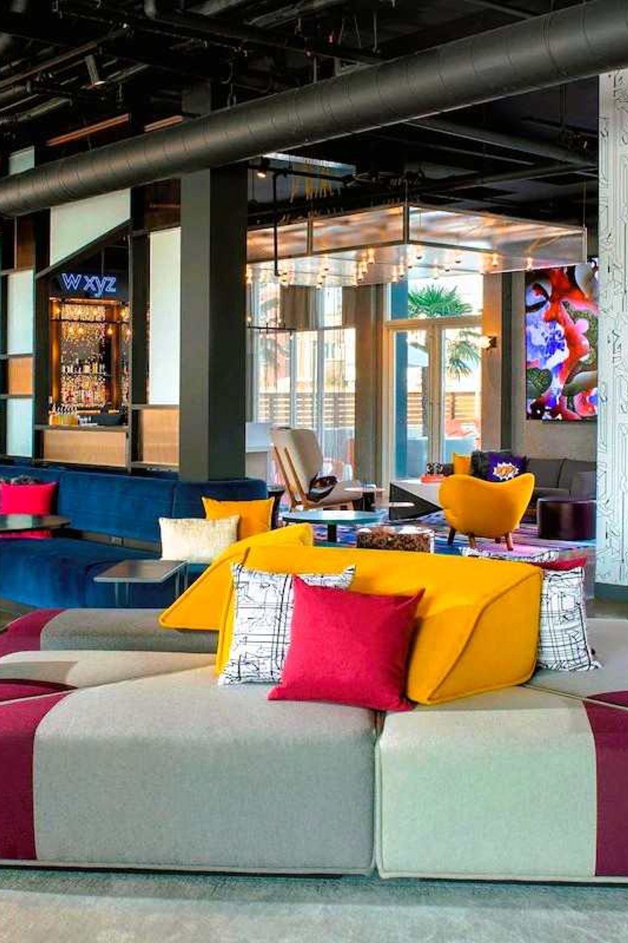 Aloft Sacramento Airport Natomas - Lobby lounge