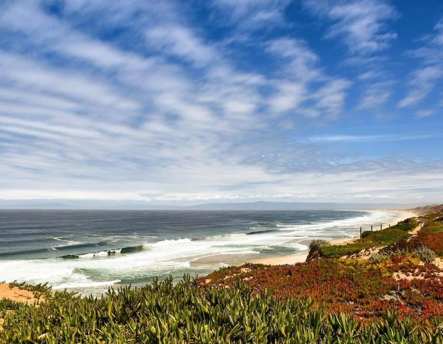 Monterey Bay near Marina, California, USA
