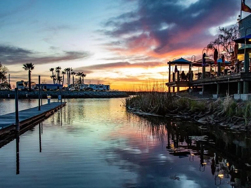 Photo of Village West Marina & Resort - Exterior, golden hour