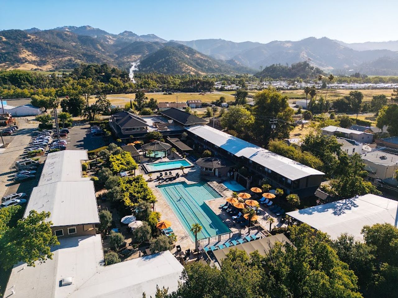 Photo of Calistoga Spa Hot Springs - Aerial view